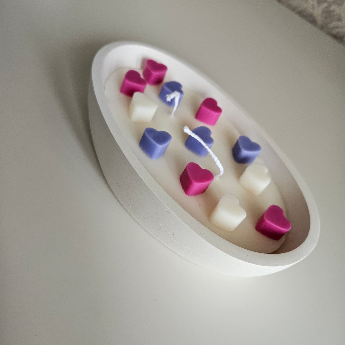 Boat - shaped HEART candle