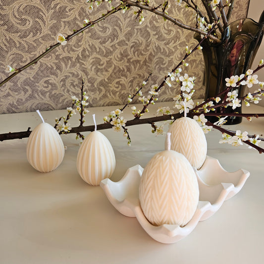 ZigZag egg candle