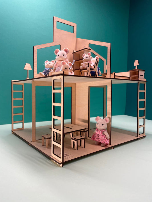 Wooden Doll house