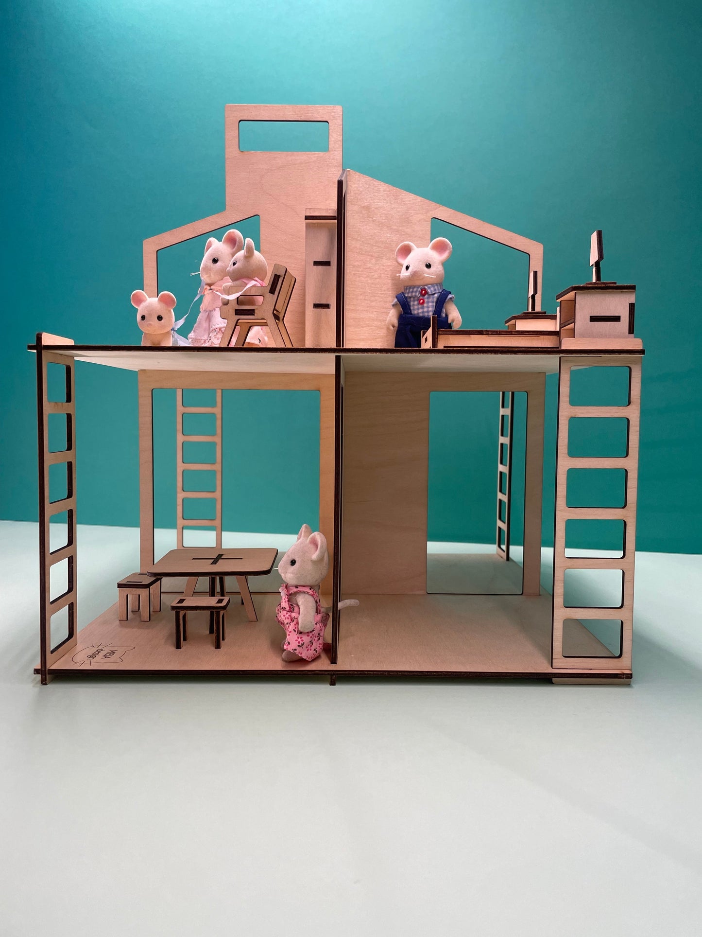 Wooden Doll house