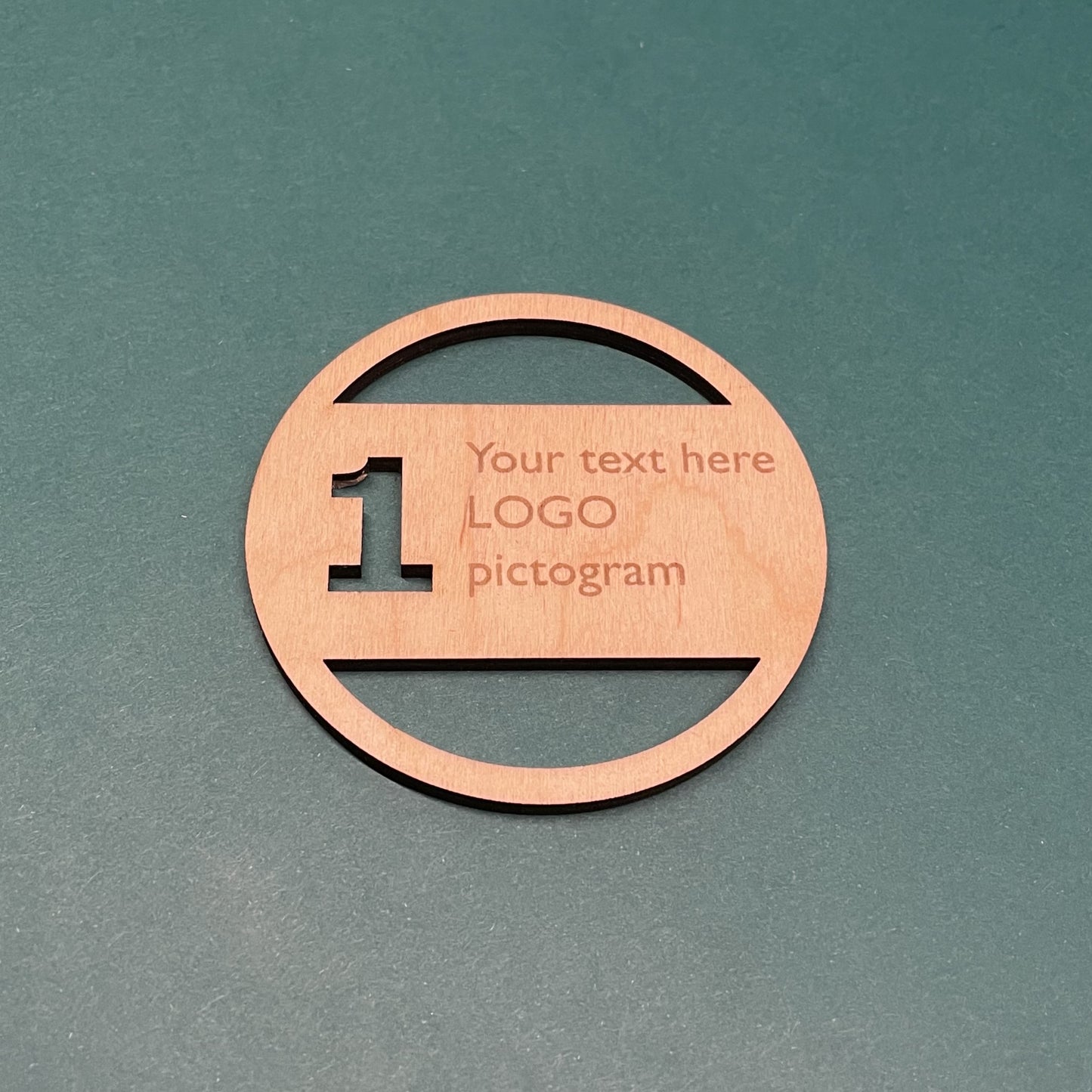 Standart Wooden medal set