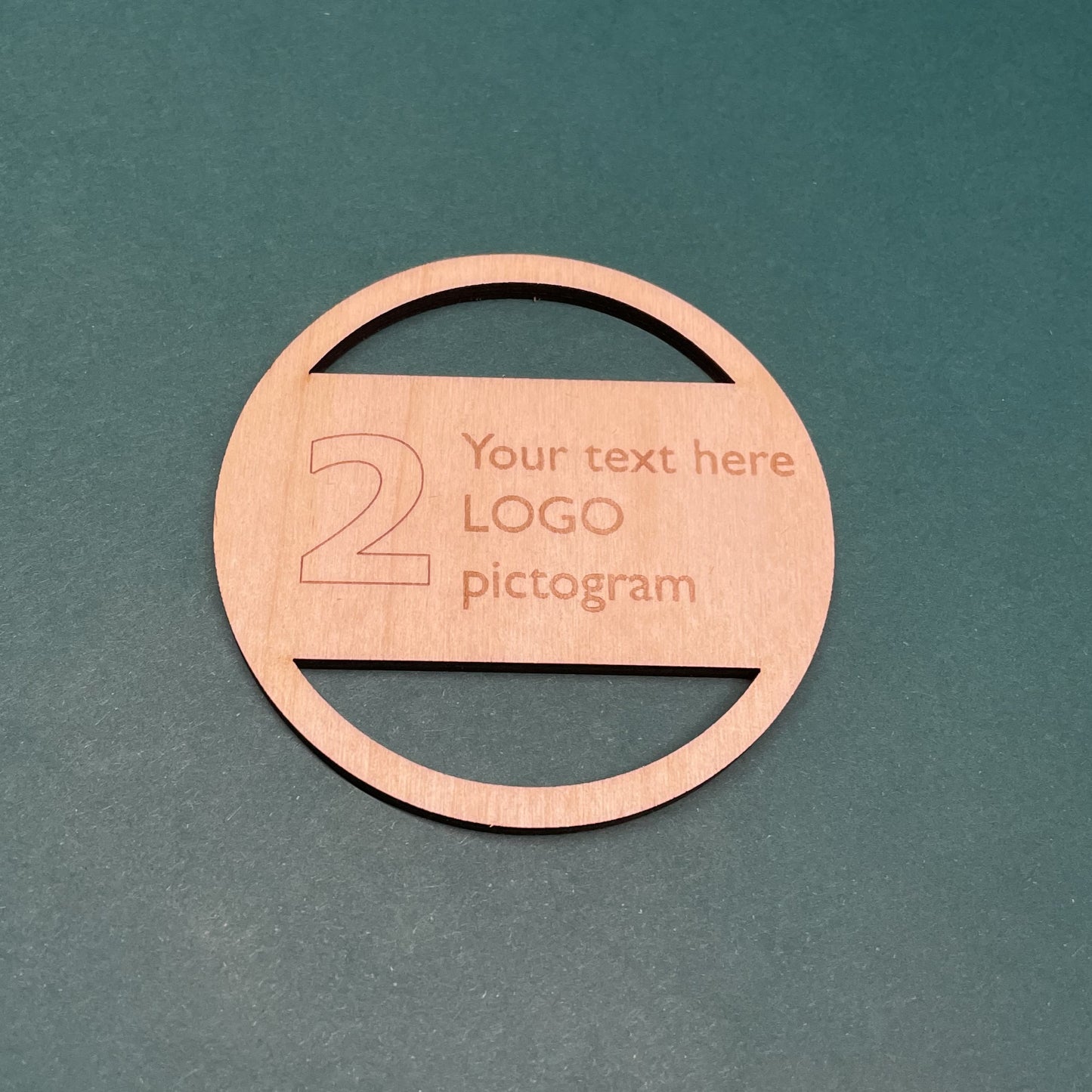 Standart Wooden medal set