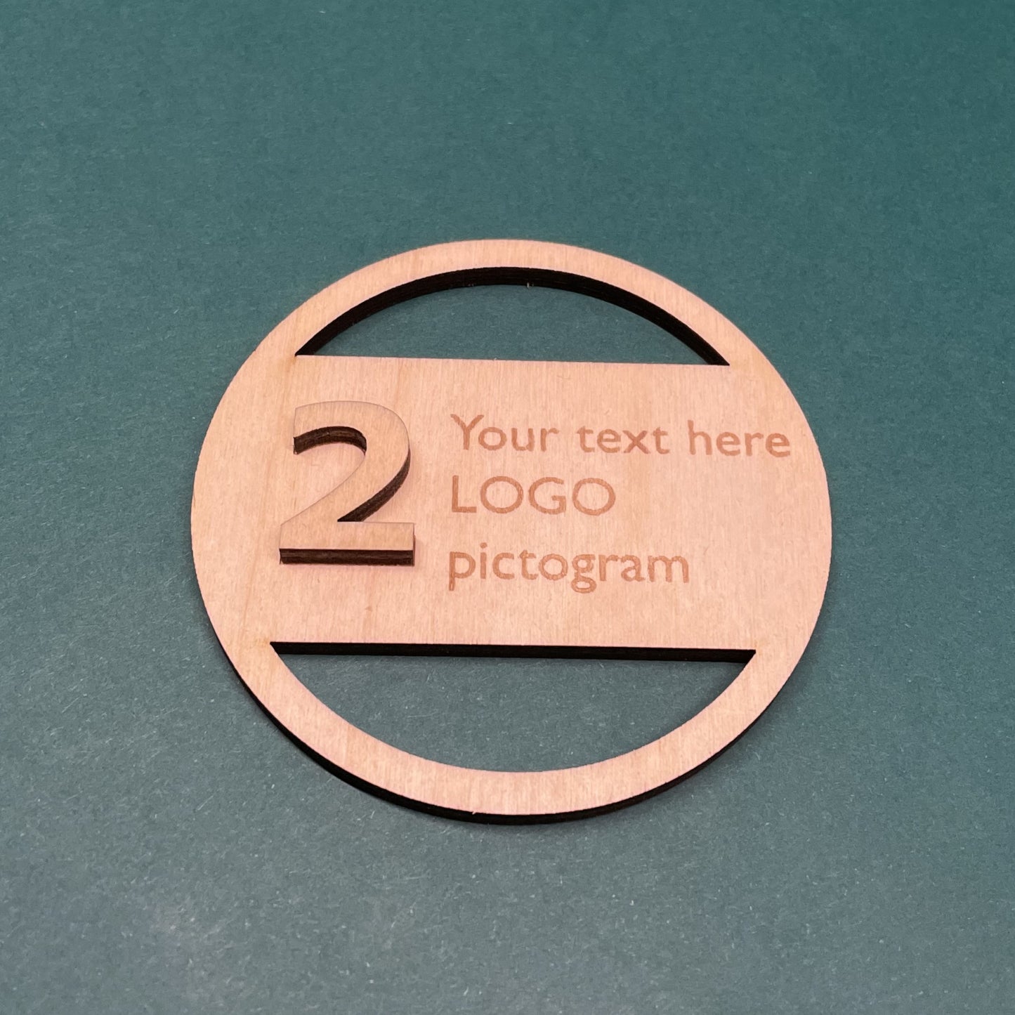 Standart Wooden medal set