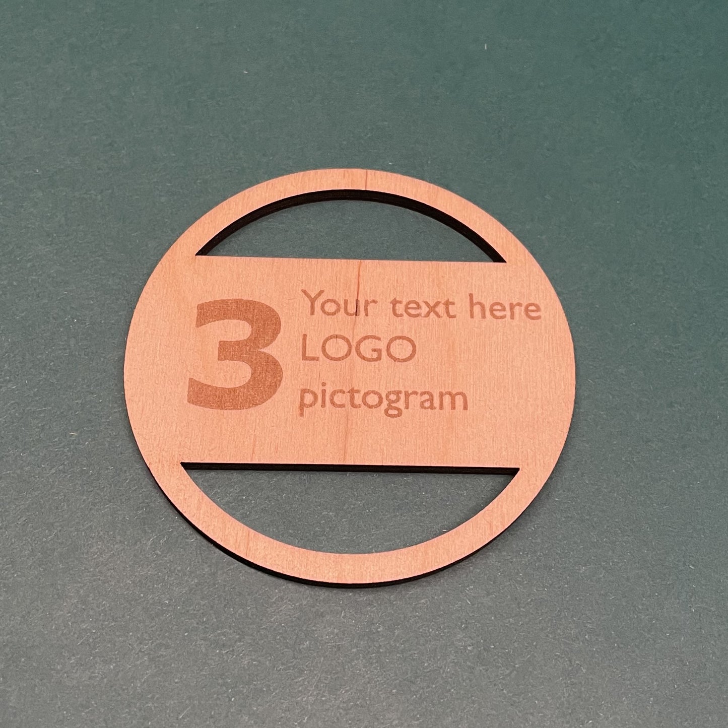 Standart Wooden medal set