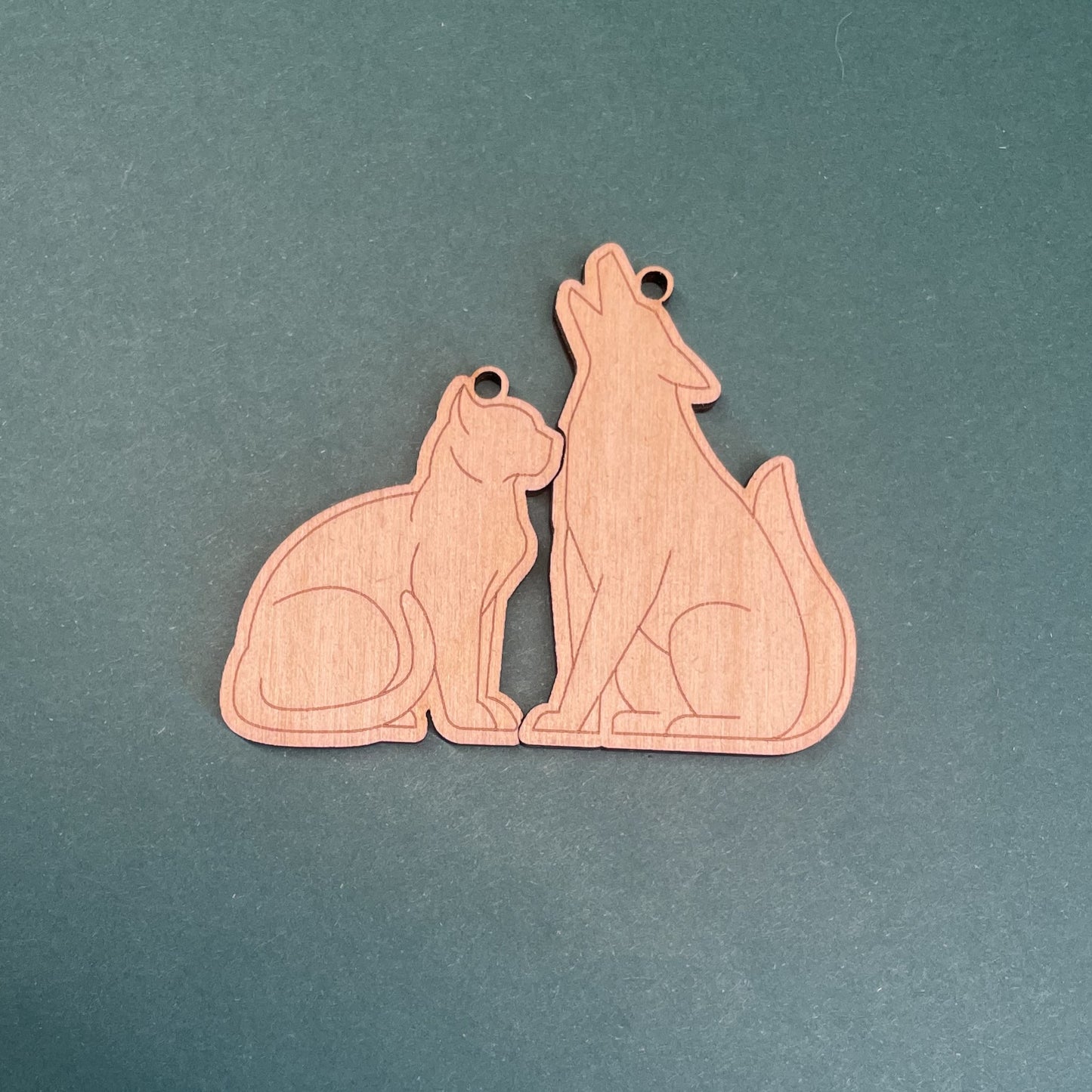 Friendship Keychain Dog and Cat