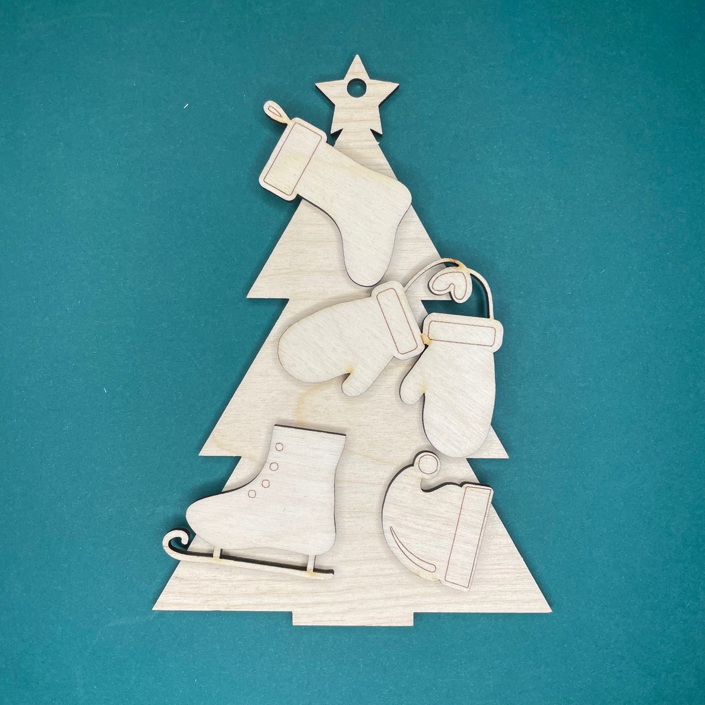 Christmas tree decorations - pine