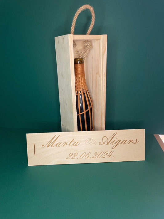 A Memory of Love – The Wine Box Anniversary gift