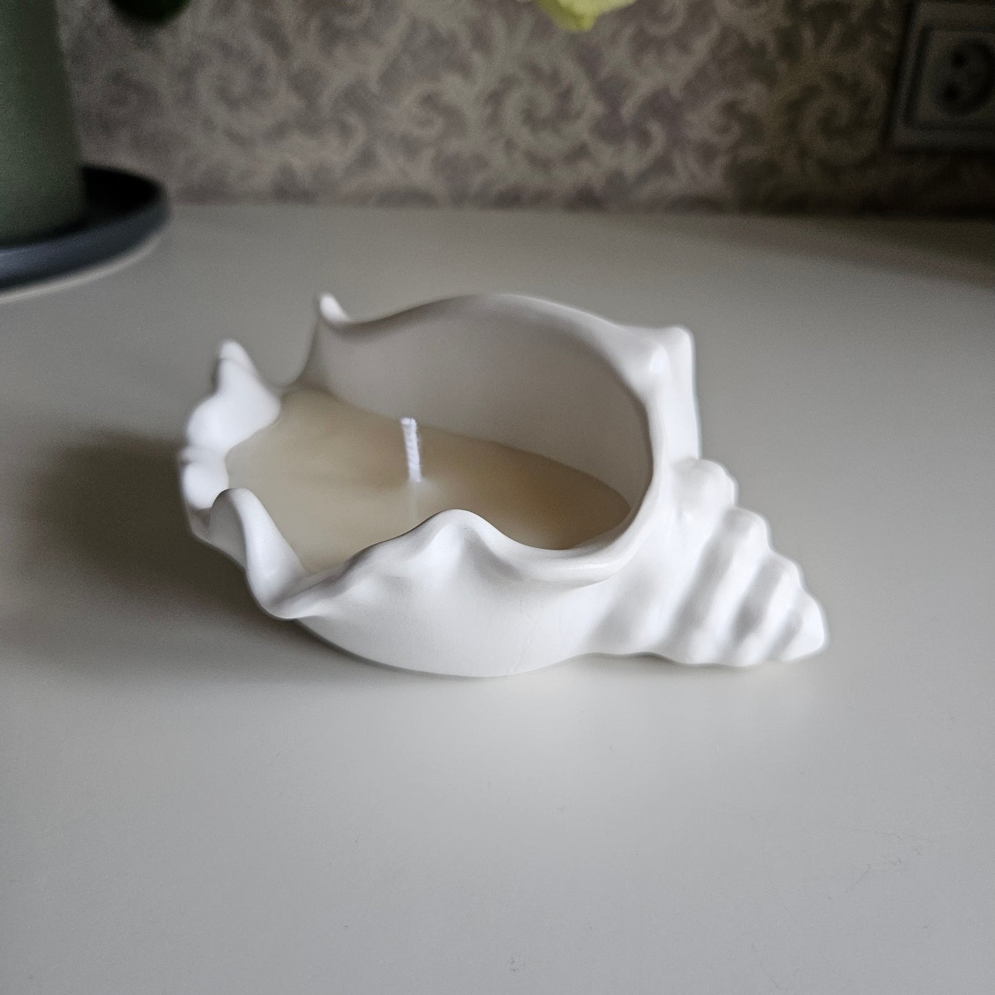 Seashell Candle