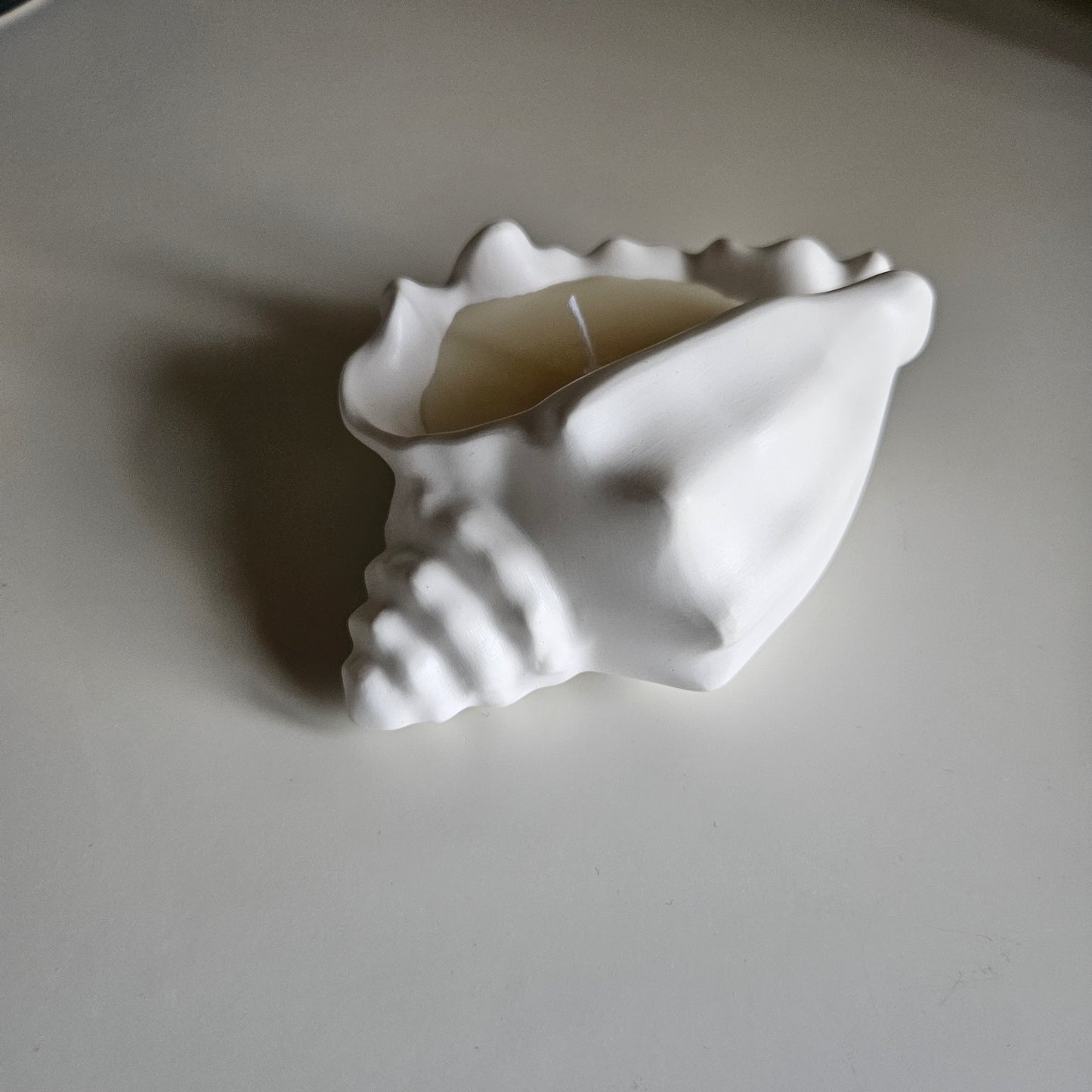 Seashell Candle