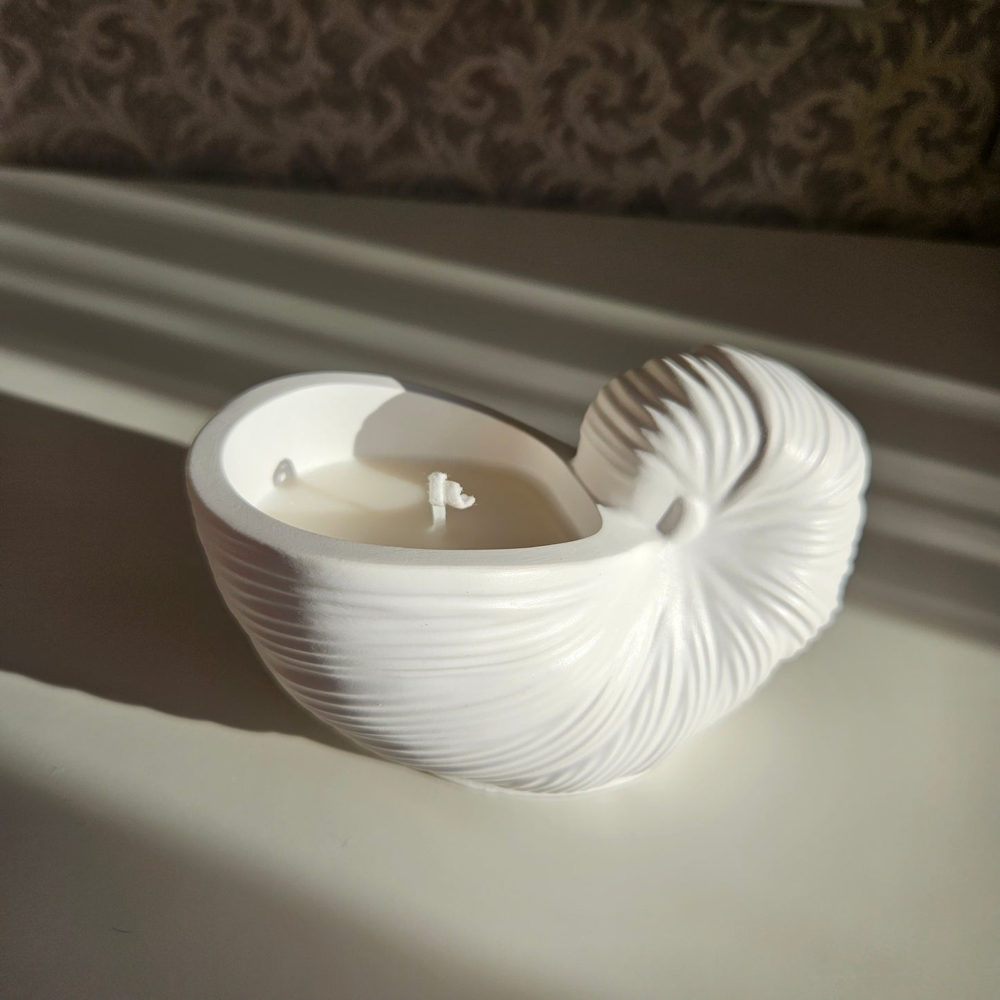 Shell candle