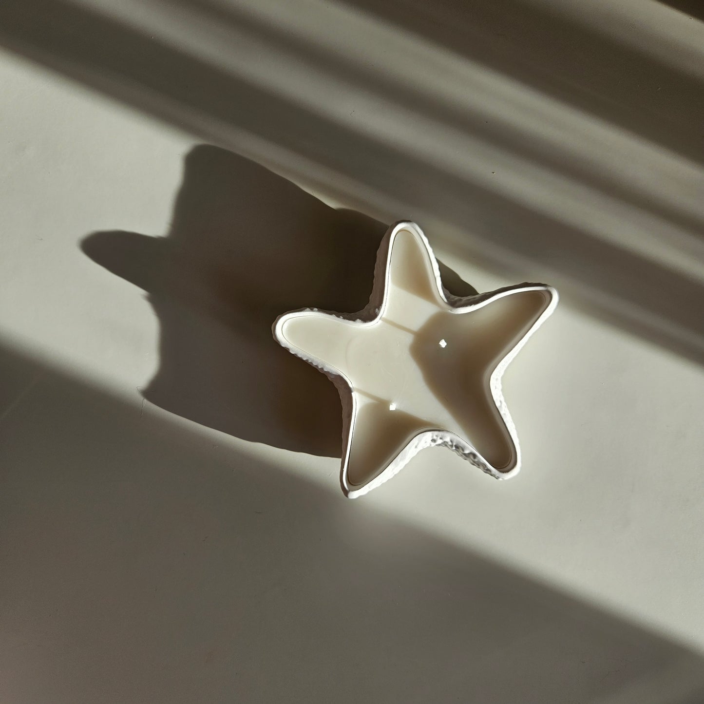 Starfish candle