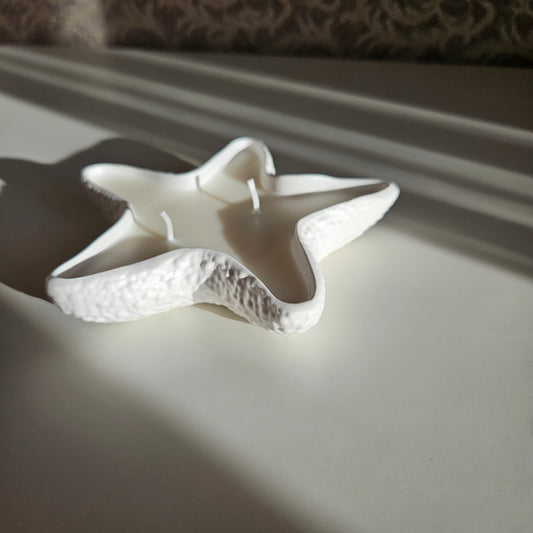 Starfish candle