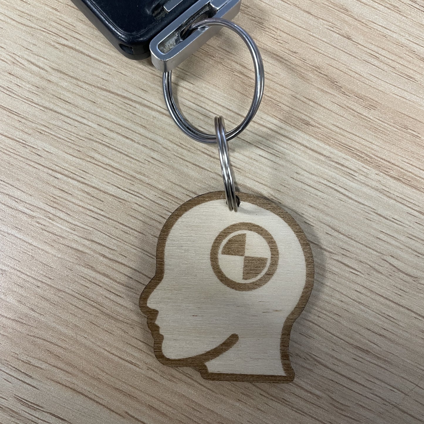 Crash Test Dummy Keychain