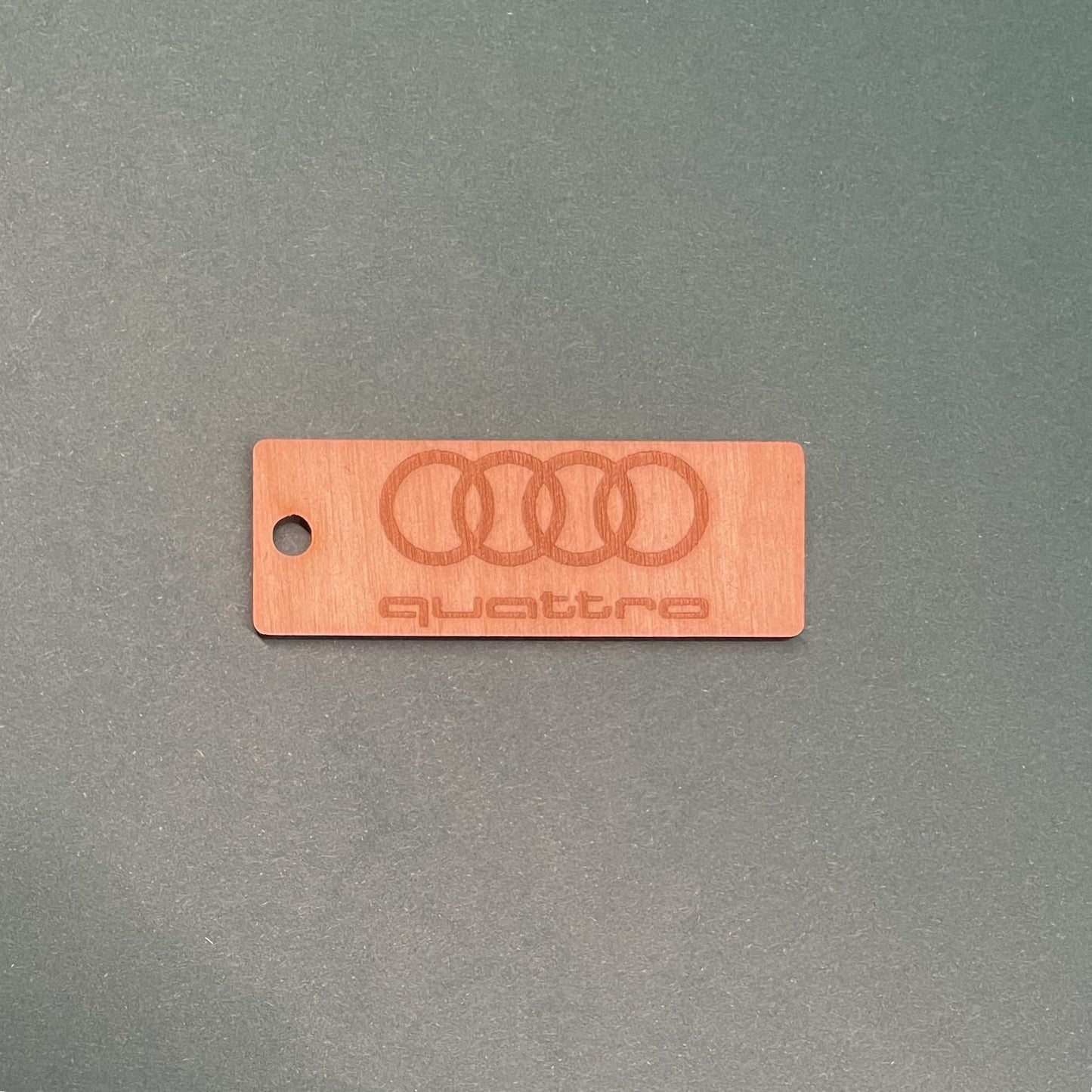 Audi Quattro Keychain