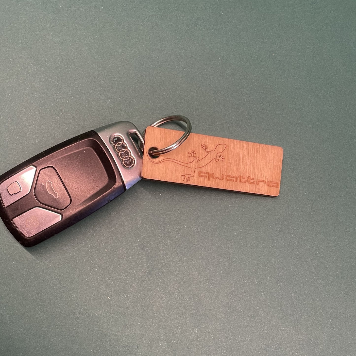 Audi Quattro Keychain